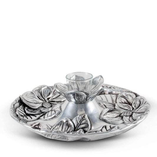 Magnolia Tidbit Tray by Arthur Court Designs