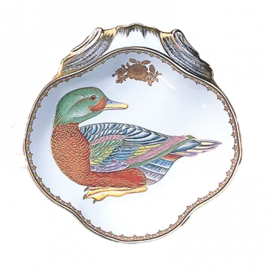 Mallard Shell Dish by Mottahedeh