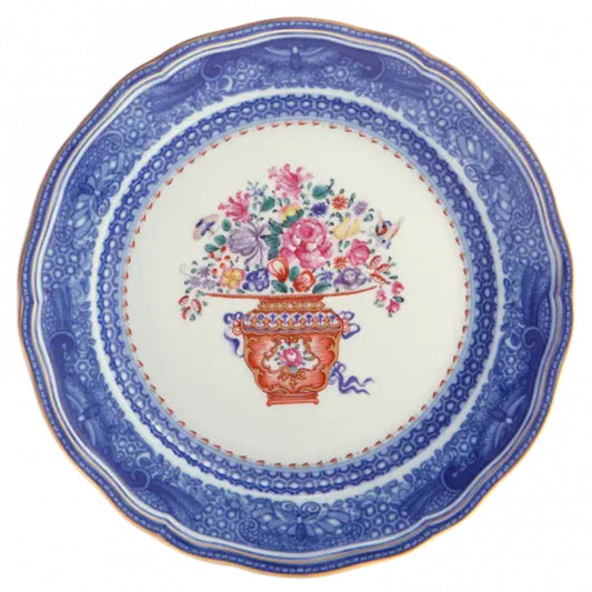 Mandarin Bouquet Dinner Plate by Mottahedeh
