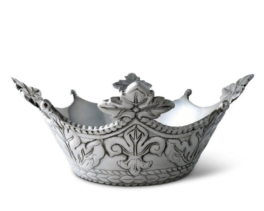 Mardi Gras Crown Serving Bowl by Arthur Court Designs