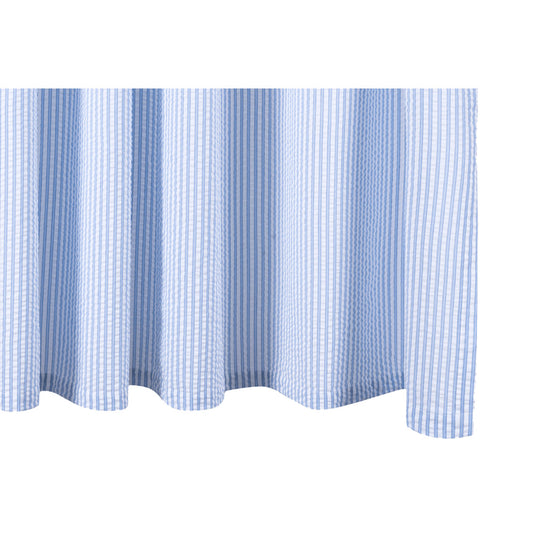 Matteo 72" W x 72" L Shower Curtain Azure 