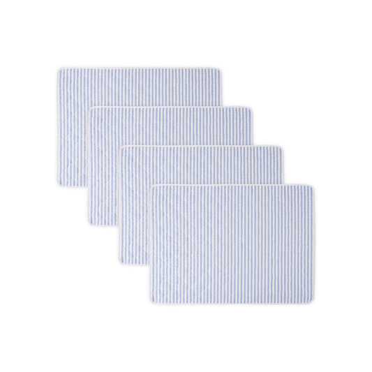 Matteo Quilted Placemat set of 4 Azure 