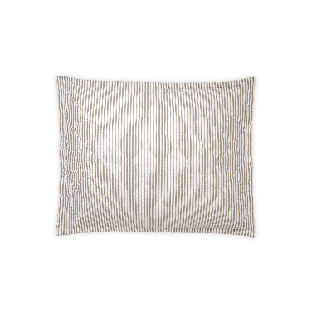 Matteo Sham Bark Quilted Standard 