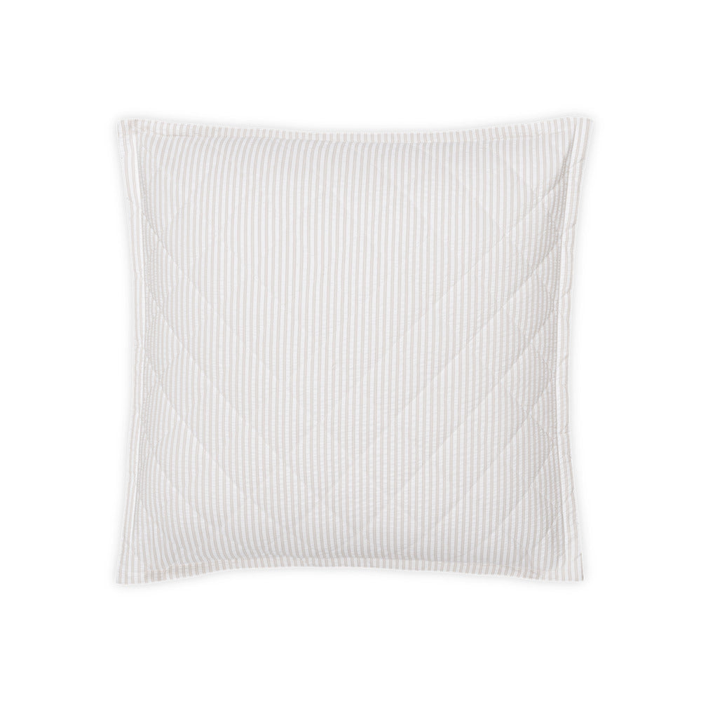 Matteo Sham Natural Quilted Euro 