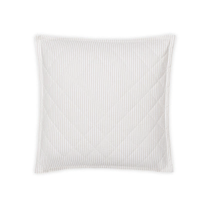 Matteo Sham Natural Quilted Euro 