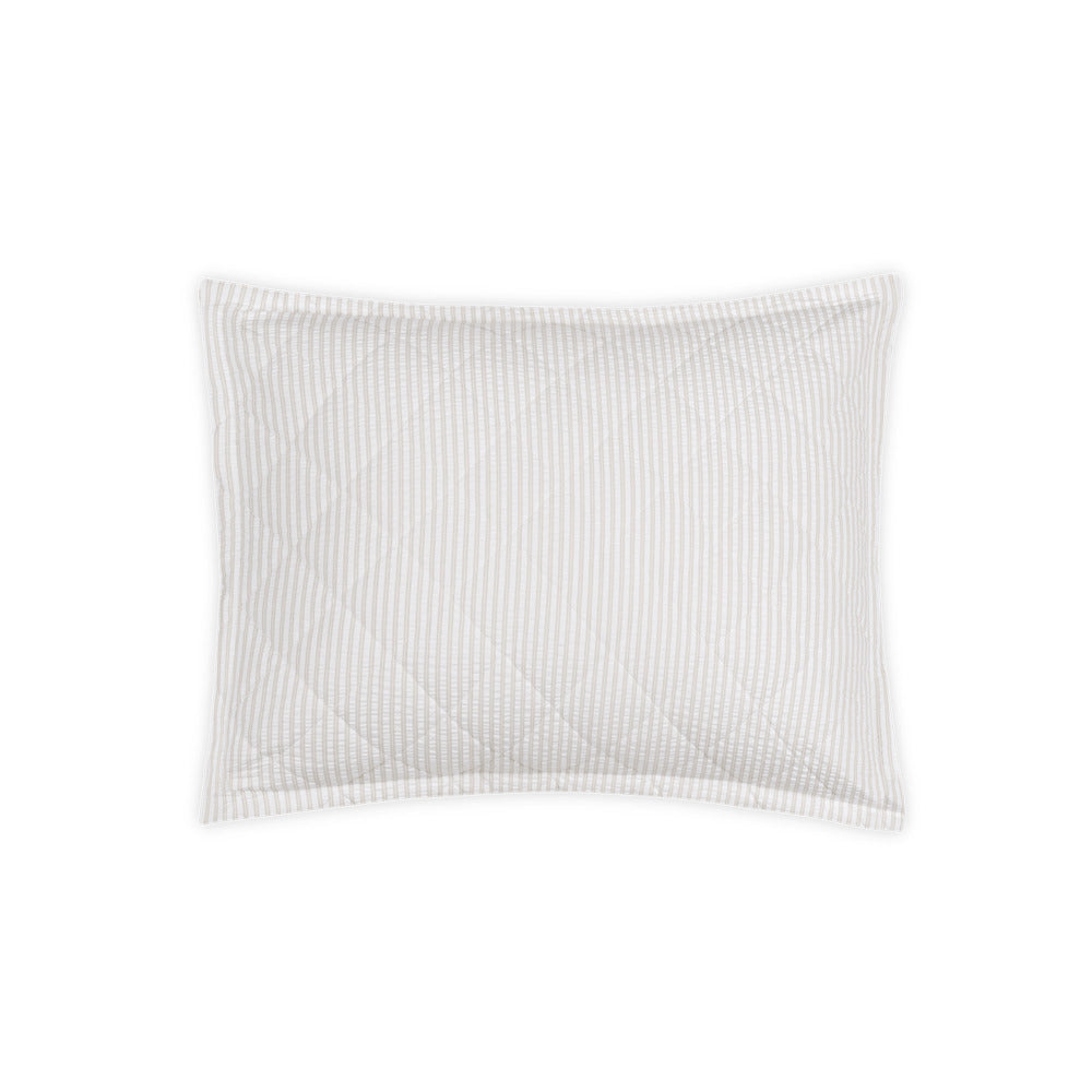 Matteo Sham Natural Quilted Standard 