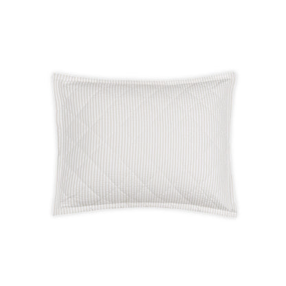 Matteo Sham Natural Quilted Standard 