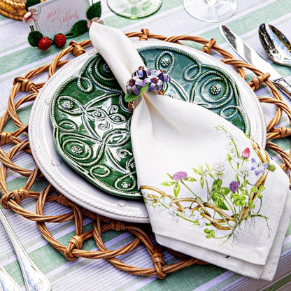 Meadow Walk Linen Napkin Set/4 - Multi by Juliska 3