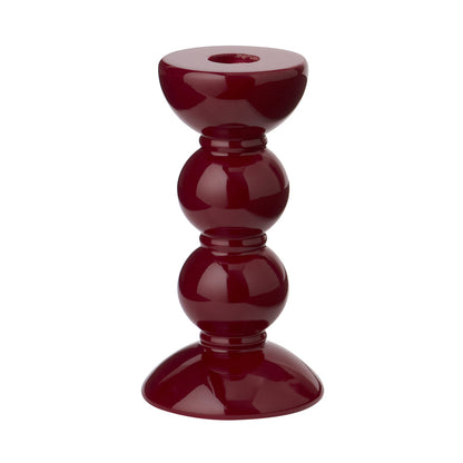 Medium Cherry Bobbin Candlestick - 14cm by Addison Ross