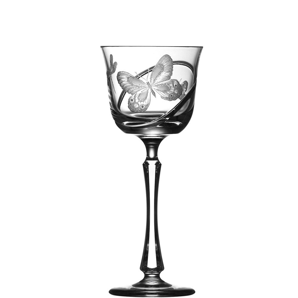 Metamorphoses Clear Wine Glass by Varga Crystal 