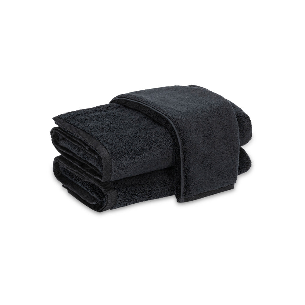 Milagro Bath Sheet Black 