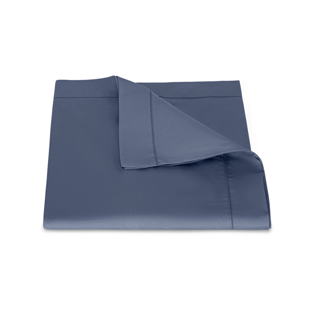 Milano Hemstitch Duvet Cover Steel Blue 