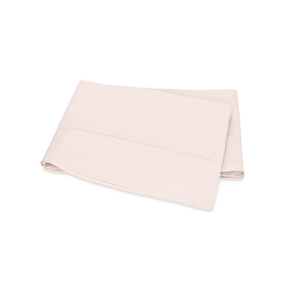Milano Hemstitch Flat Sheet Blush 