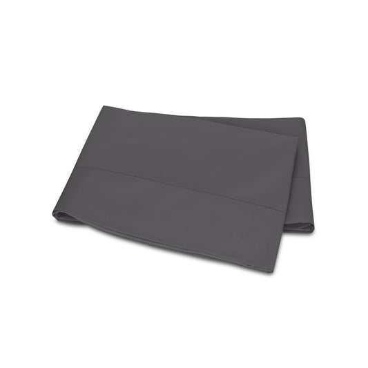 Milano Hemstitch Flat Sheet Carbon 