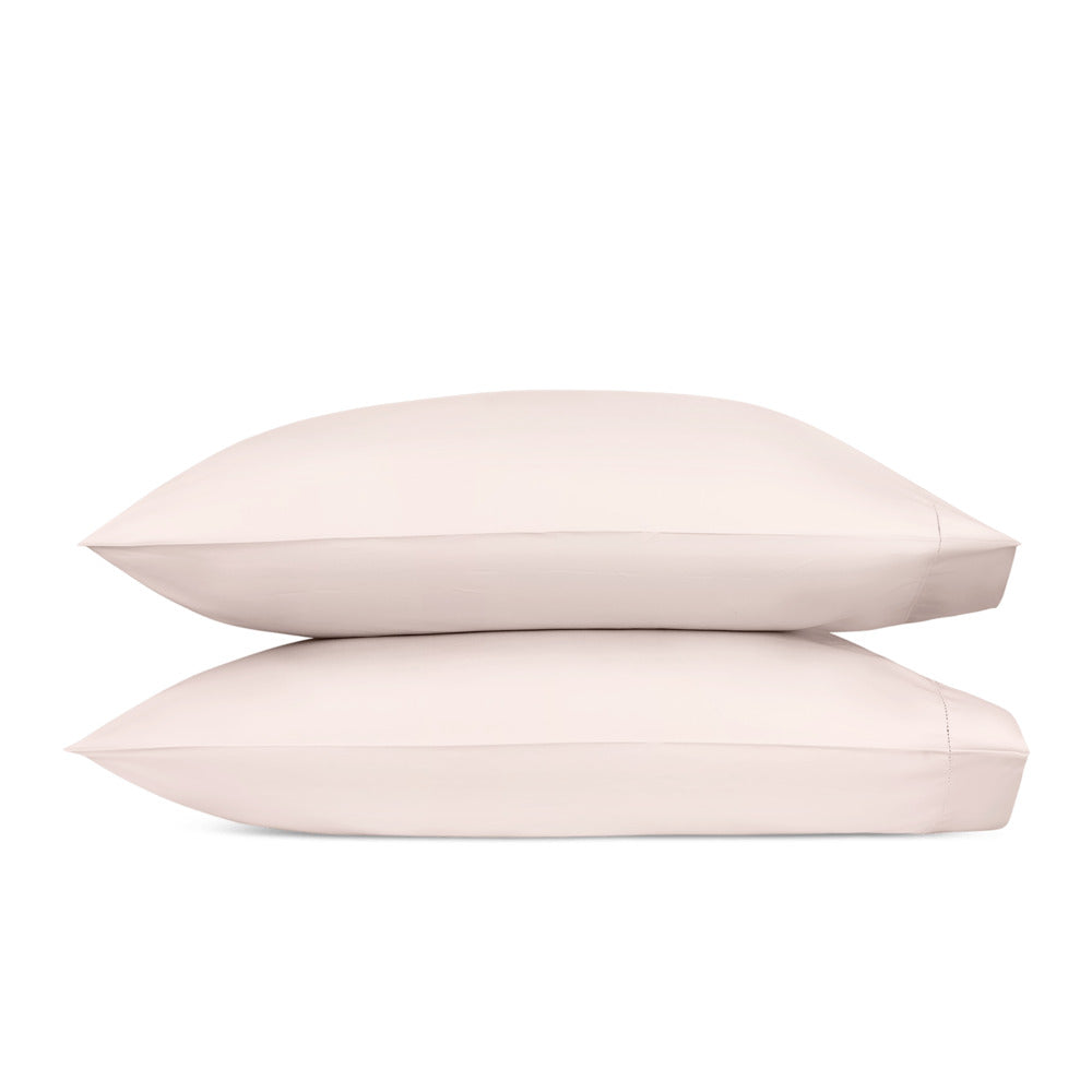 Milano Hemstitch Pillowcase Pair Blush 