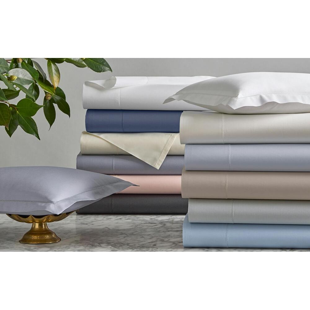 Milano Hemstitch Pillowcase Pair Dove 2