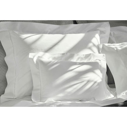 Milano Hemstitch Sham Dove Standard 10