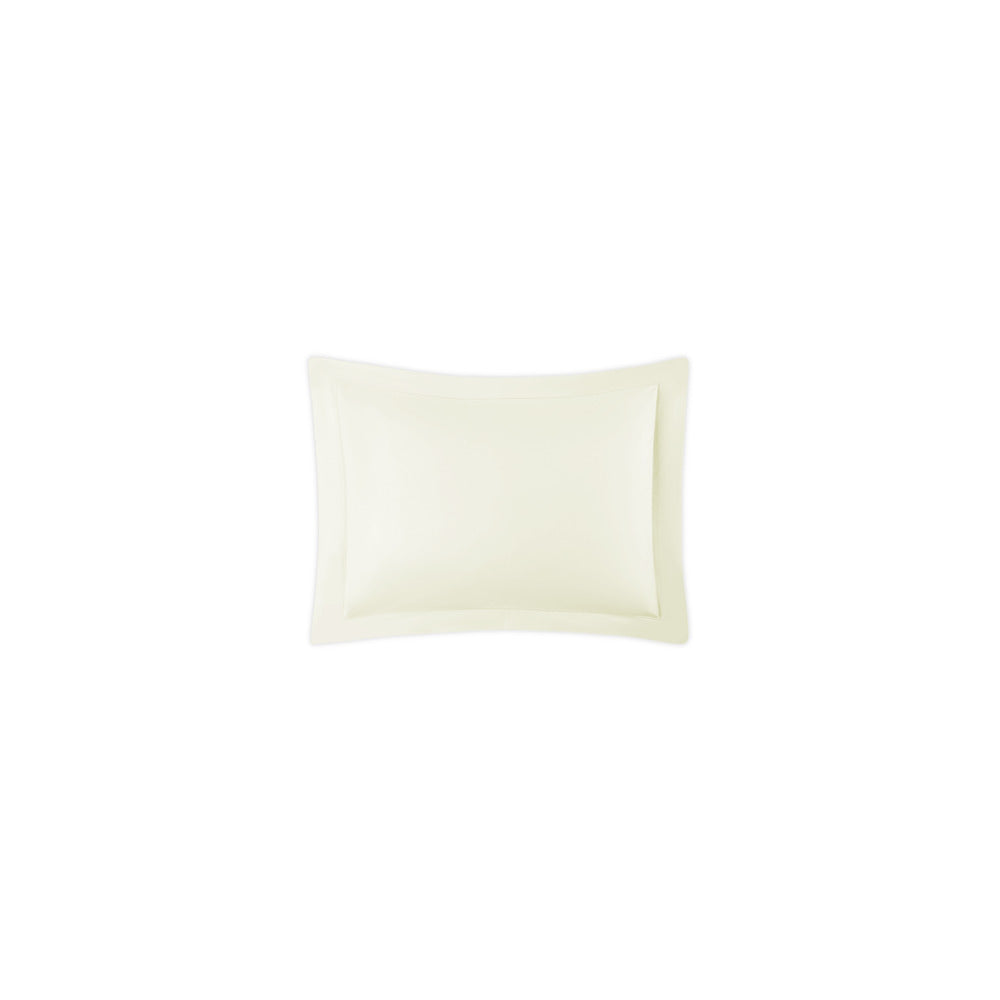 Milano Hemstitch Sham Ivory Boudoir 