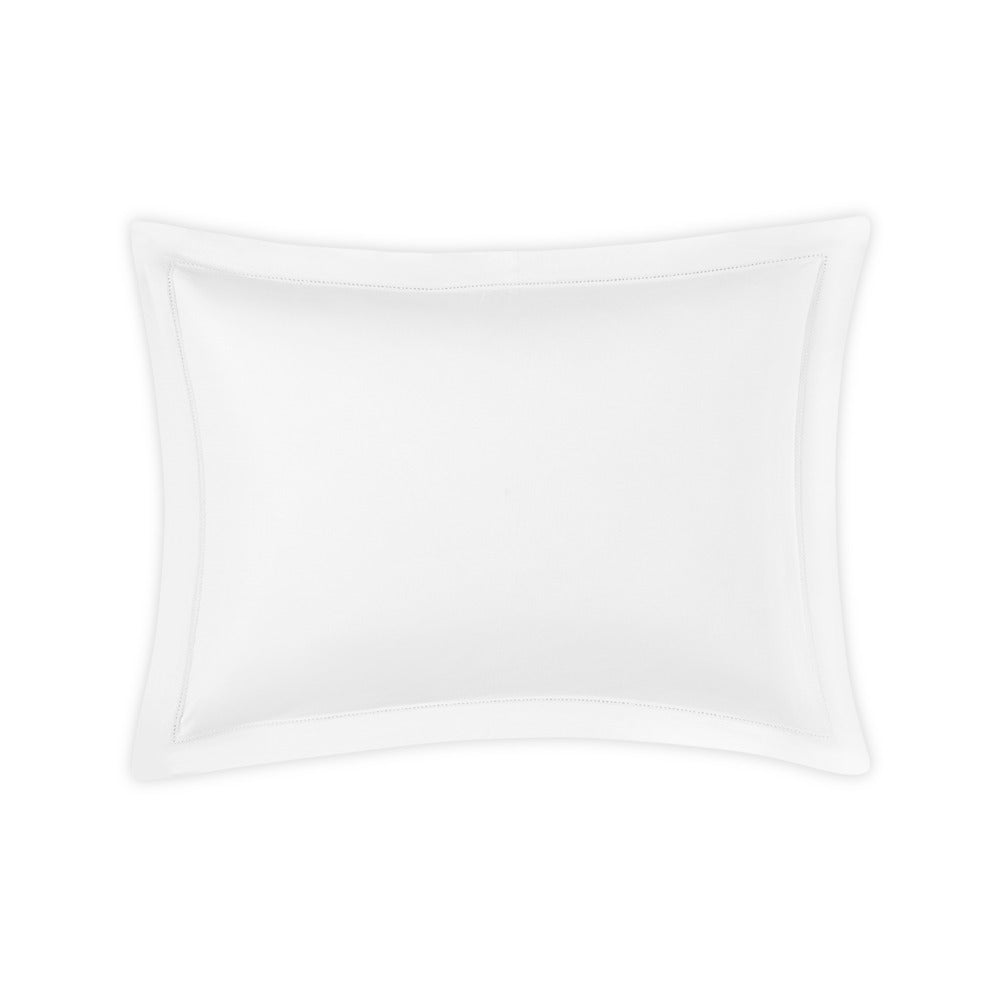 Milano Hemstitch Sham White Standard 