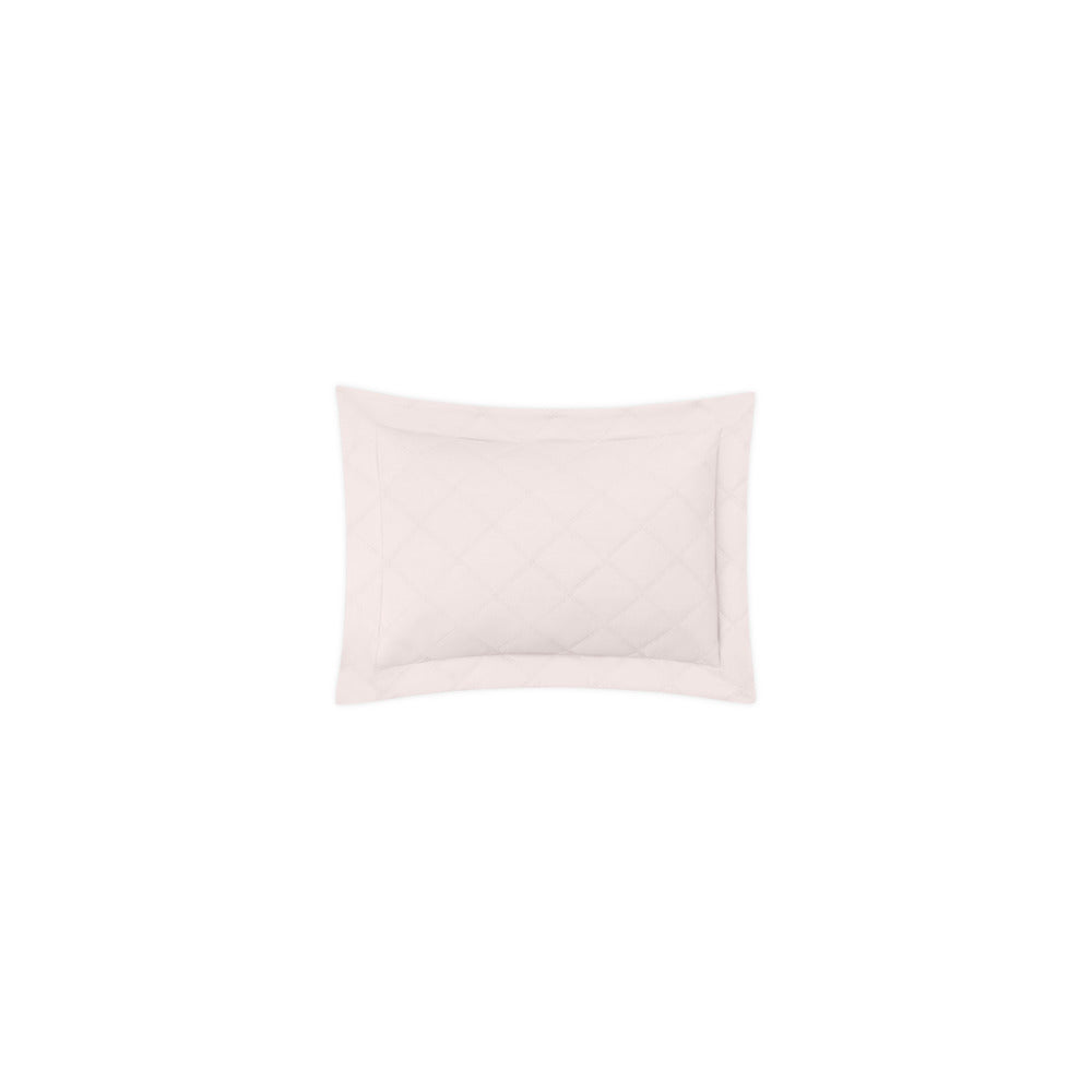 Milano Quilt Sham Blush Quilted Boudoir 