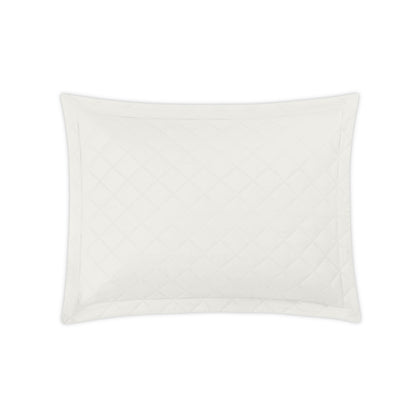 Milano Quilt Sham Bone Quilted Standard 