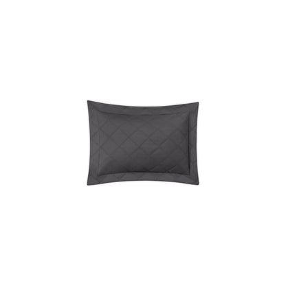 Milano Quilt Sham Carbon Quilted Boudoir 