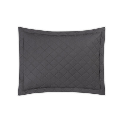 Milano Quilt Sham Carbon Quilted Standard 