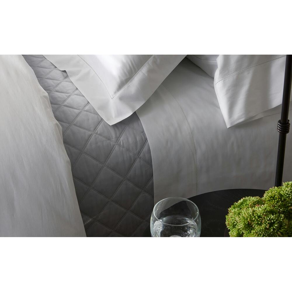 Milano Quilt Sham Dove Quilted Standard 3