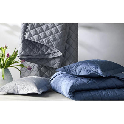 Milano Quilt Sham Dove Quilted Standard 4