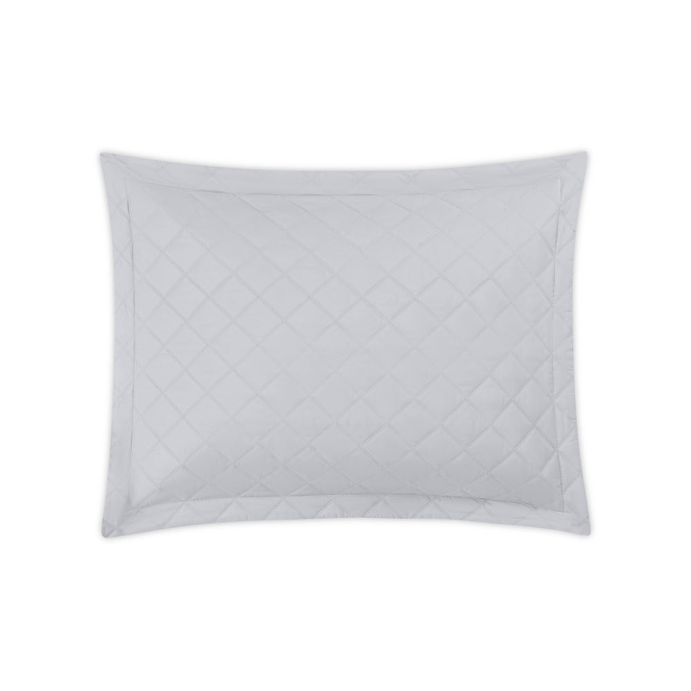 Milano Quilt Sham Dove Quilted Standard 