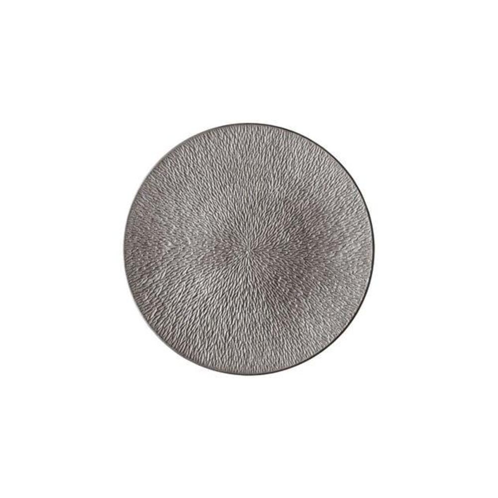 Mineral Irise Dark Grey Bread & Butter Plate by Raynaud 