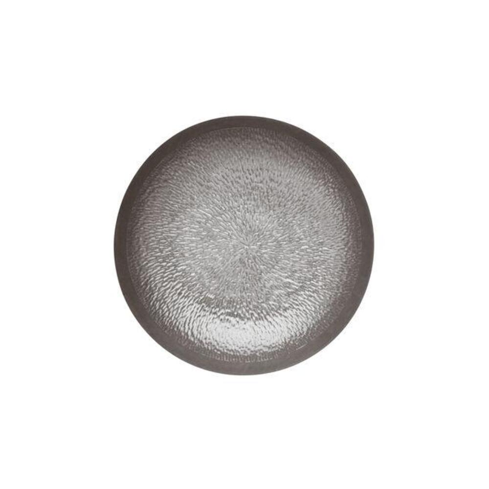 Mineral Irise Dark Grey Breakfast Plate Deep by Raynaud 