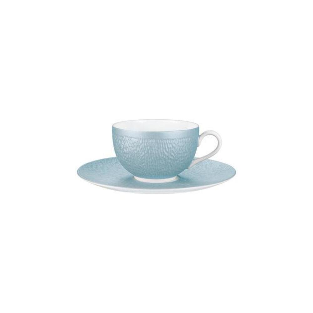 Mineral Irise Sky Blue Tea Saucer by Raynaud 1