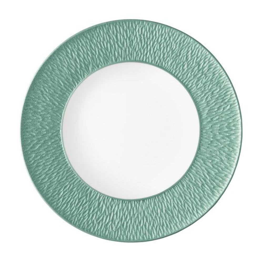 Mineral Irise Turquoise 11.5" Dia Dinner Plate by Raynaud 