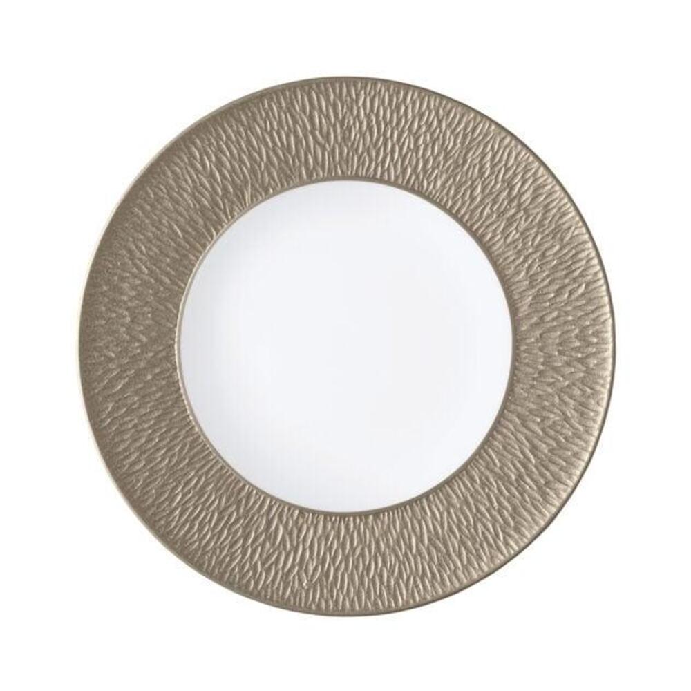 Mineral Irise Warm Grey Dinner Plate by Raynaud 