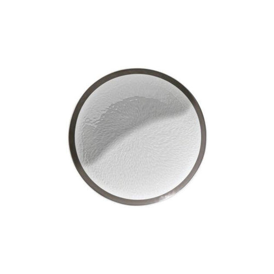 Mineral Platinum Breakfast Plate Deep by Raynaud 