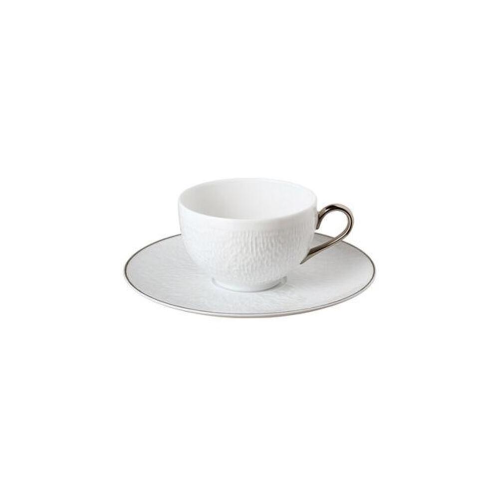 Mineral Platinum Tea Saucer by Raynaud 1