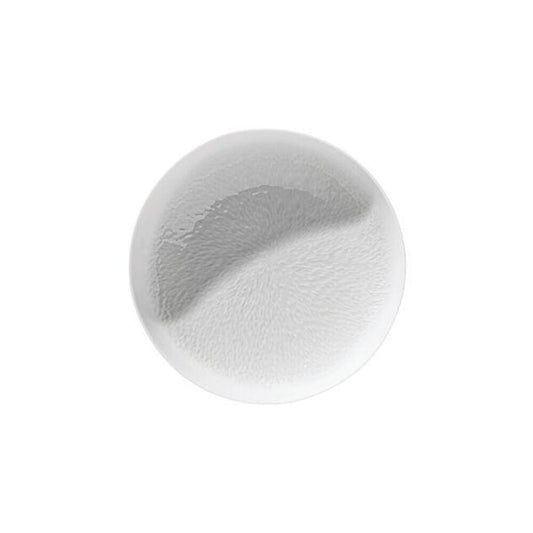 Mineral White Breakfast Plate Deep by Raynaud 