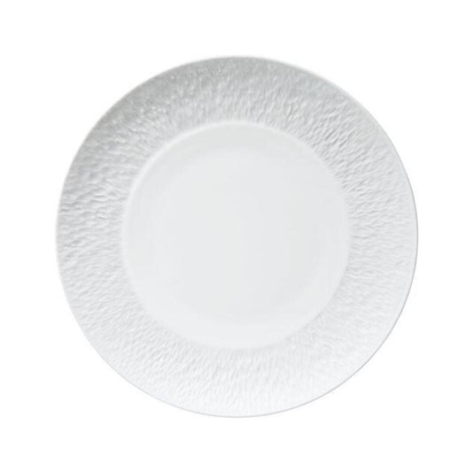 Mineral White Dinner Plate by Raynaud 