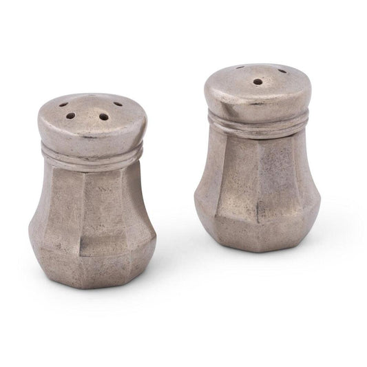 Mini Pewter Salt and Pepper by Vagabond House 