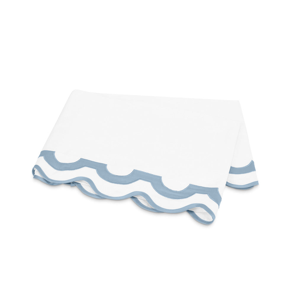Mirasol Flat Sheet Hazy Blue 