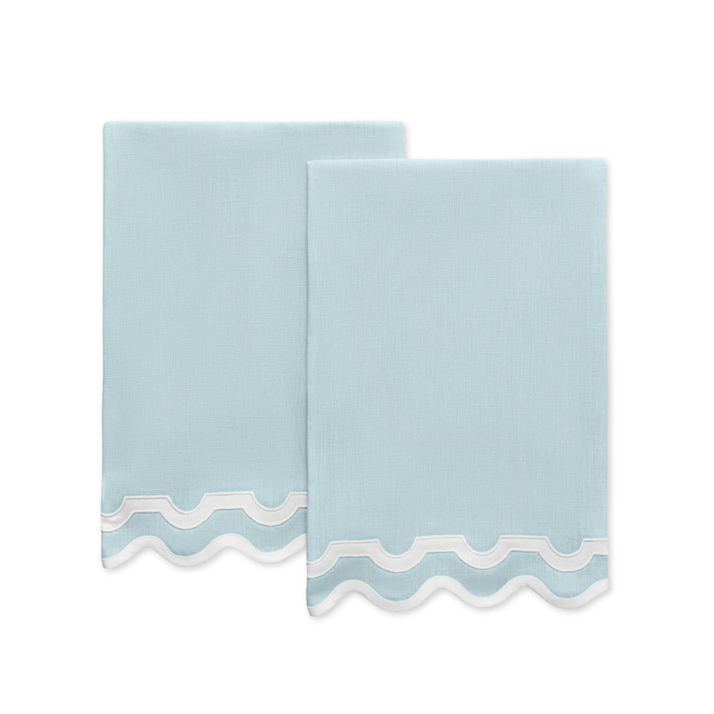 Mirasol Guest Towels set of 2 Sky & Bone 