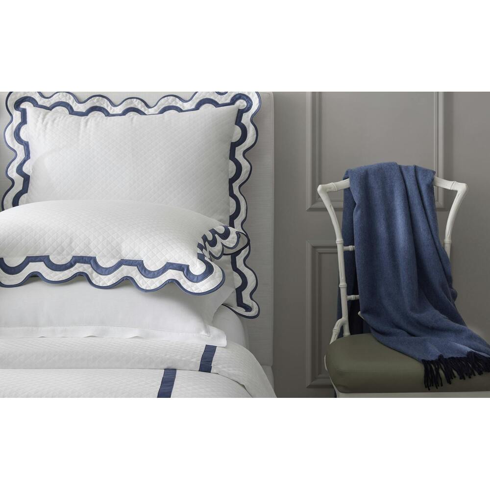 Mirasol Matelasse Coverlet Azure 8