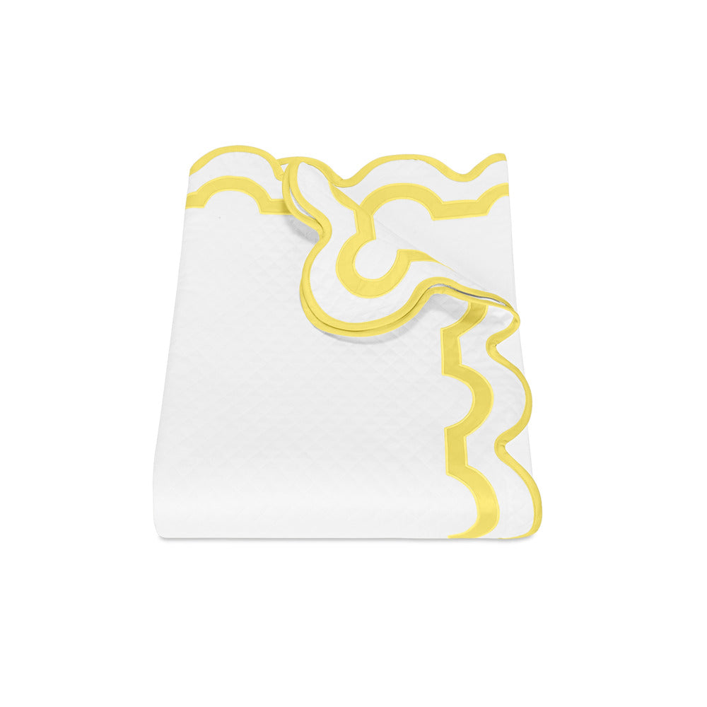 Mirasol Matelasse Coverlet Lemon 