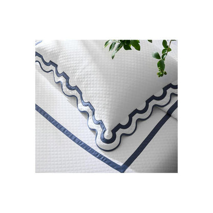 Mirasol Matelasse Sham Azure Standard 4