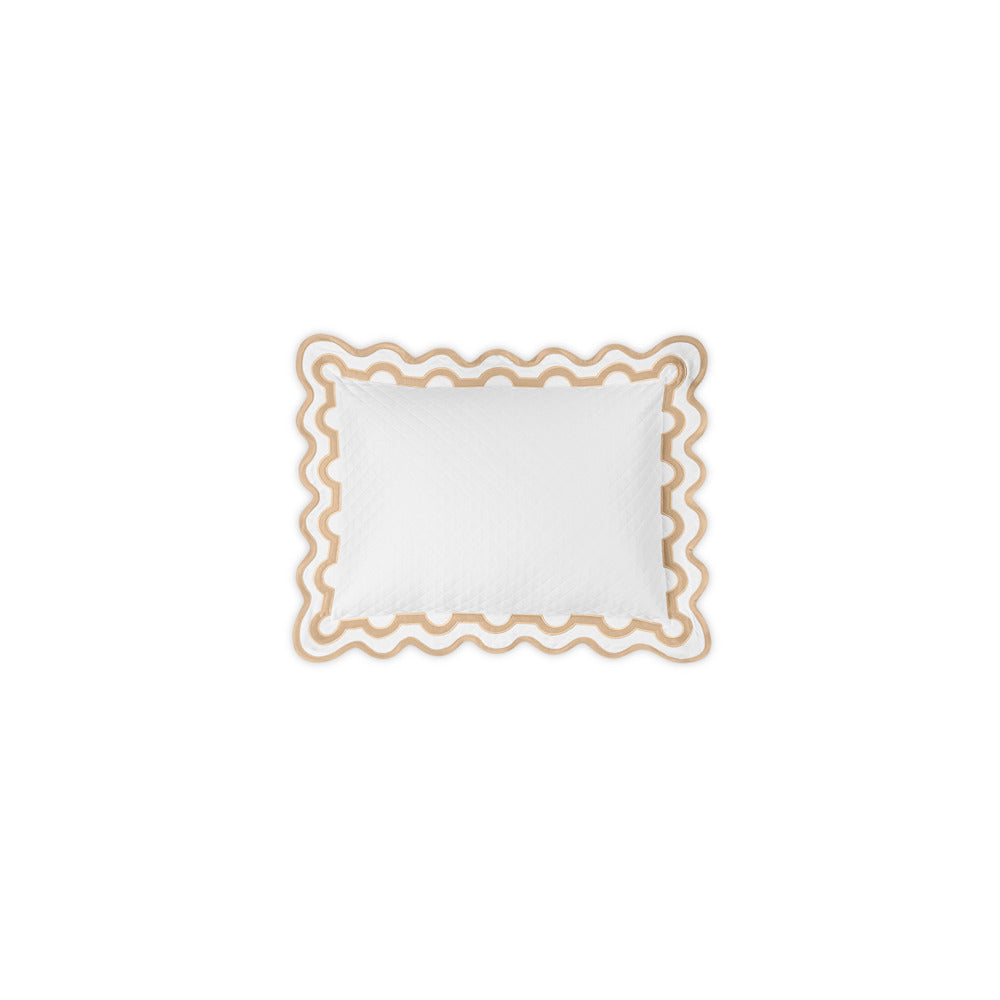 Mirasol Matelasse Sham Champagne Boudoir 