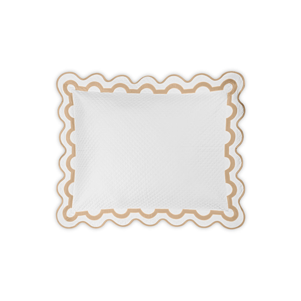 Mirasol Matelasse Sham Champagne Standard 