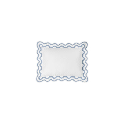 Mirasol Matelasse Sham Hazy Blue Boudoir 