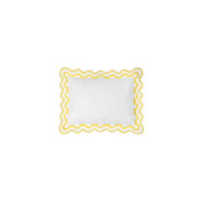 Mirasol Matelasse Sham Lemon Boudoir 