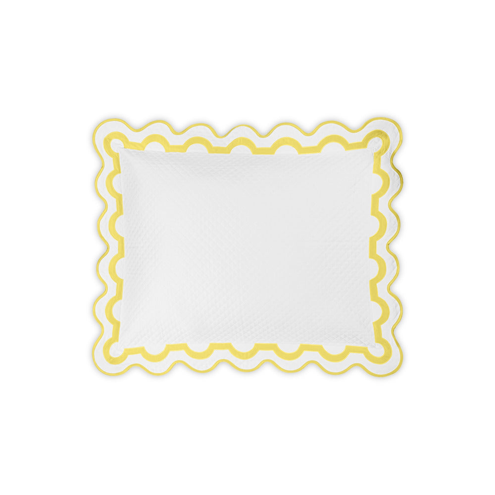 Mirasol Matelasse Sham Lemon Standard 